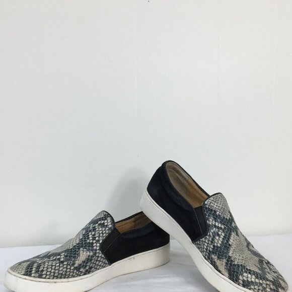 Vionic Women's De Metra Snake Skin Leather Pattern Loafer Slip Ons Size 8 GREAT - Picture 4 of 8